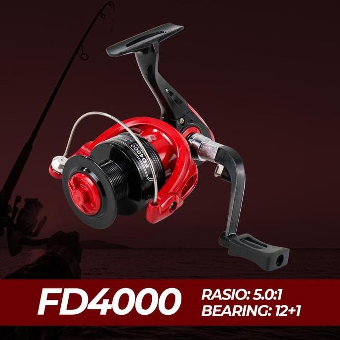 Tersedia Reel pancing FD4000 LIEYUWANG