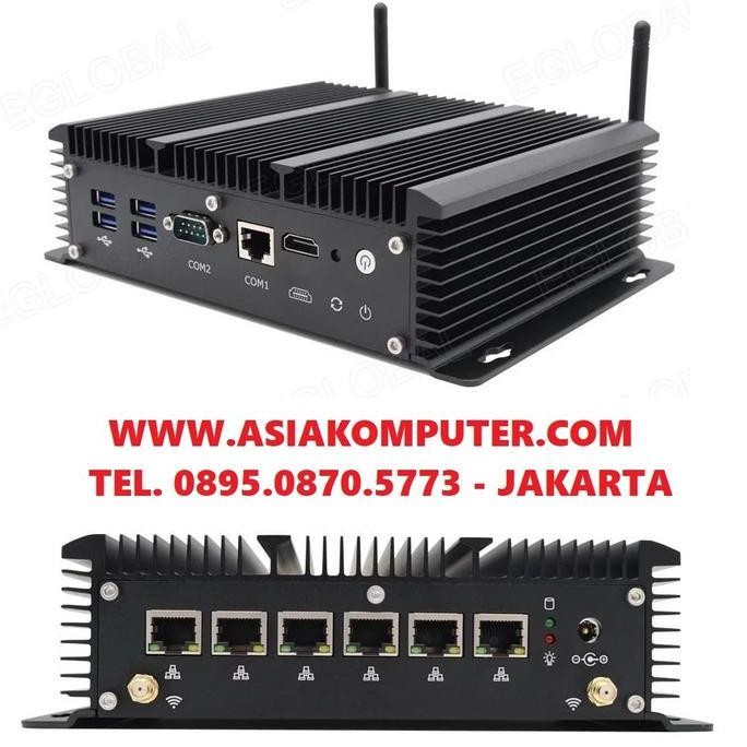 Mini PC 6 lan i5 PFSENSE Sophos Zeroshell Firewall UTM Router MiniPC