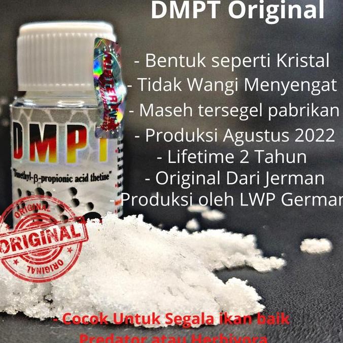 Tersedia DMPT atau Vanili Jerman Original/ Attractant Semua Jenis Ikan/ DMPT Murni Bentuk Kristal/ U