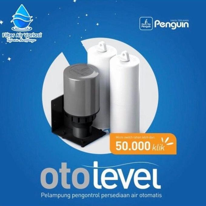 HRG DISKON PENGUINotolevel - OTOMATIS TANDON PENGUIN OTOMATIS TANGKI AIR LISTRIK OTOMATIS RADAR AIR 