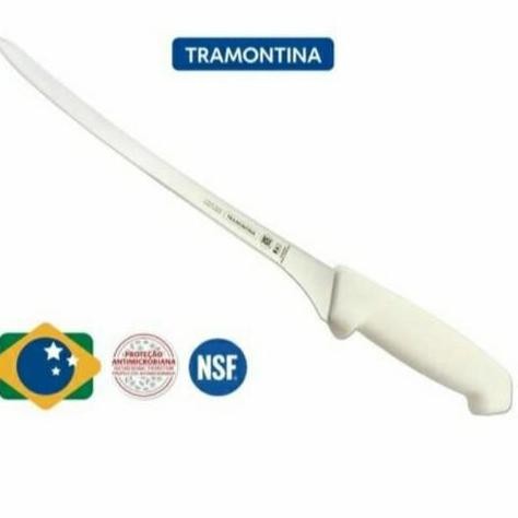 Pisau Knife Fillet Ikan Daging Tramontina Brazil 20 Cm 20Cm 8" 8 Inch