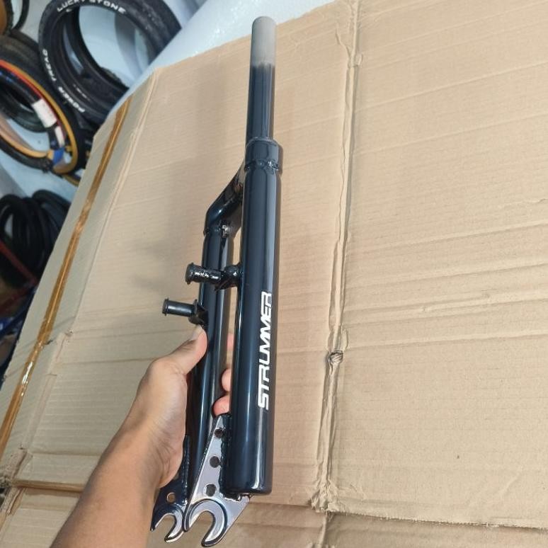 Cod Fork/Garpu Sepeda Bmx 20 Oversize Platinum Strummer Kotak Kt78