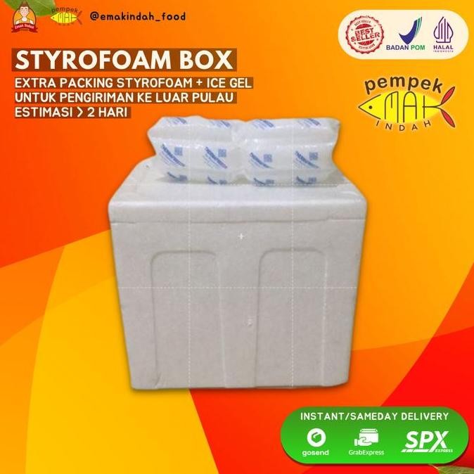 

baru Tambahan Styrofoam dan Thermafreeze (UTK PENGIRIMAN LUAR KOTA/PULAU)