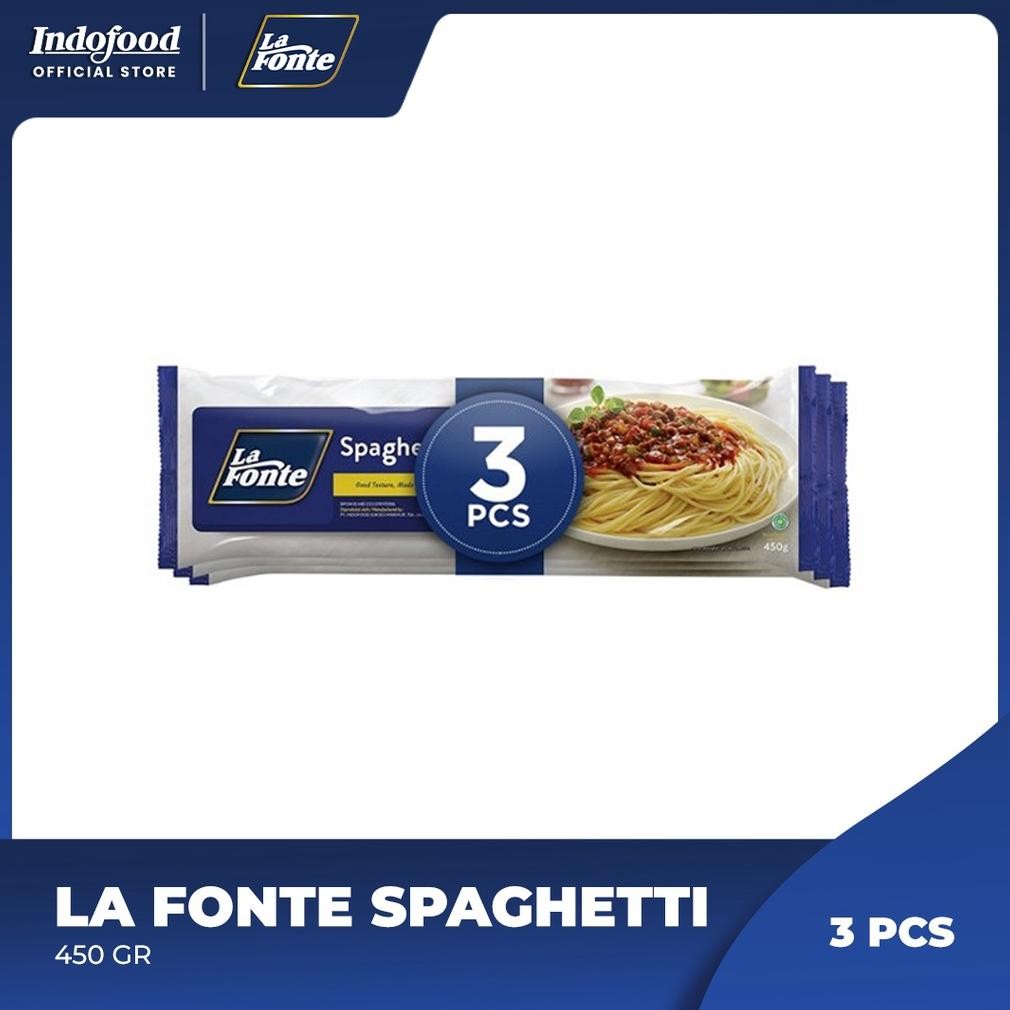 

ready 3 PCS - La Fonte Spaghetti 450 Gr murah