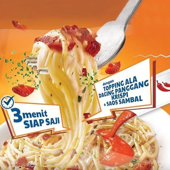 

ready Paket 20 Pasta WOW Spageti Creamy Carbonara murah