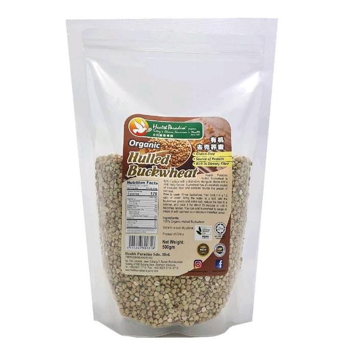 

Promo Health Paradise Organic Hulled Buckwheat 500 G