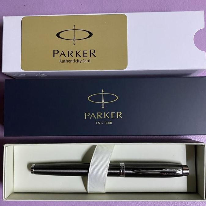 

Pulpen Parker Im New Dark Expresso Ct Roller Ball ( Klip Silver )