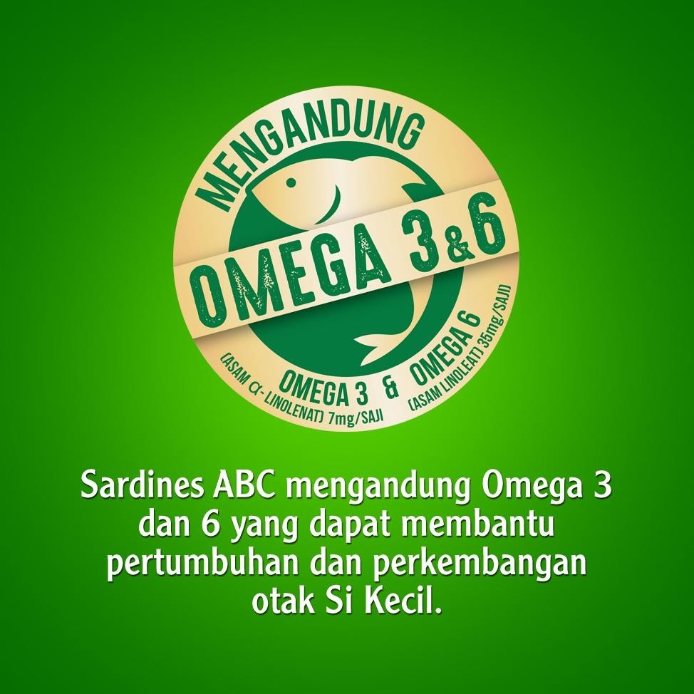 

ready ABC Sarden Saus Extra Pedas 425 g murah