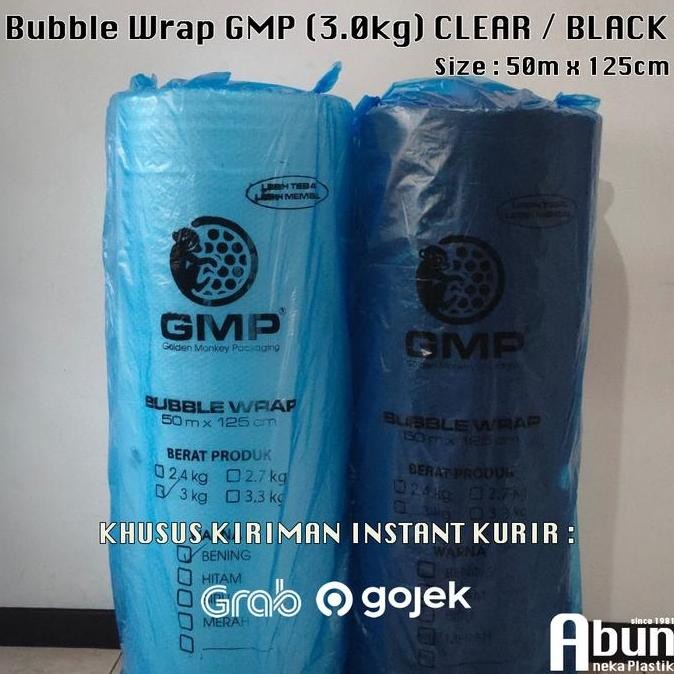 

ready stock Bubble Wrap GMP 3kg 50m x 1.2m (Khusus Instant Courier)