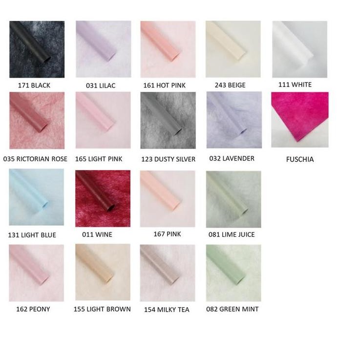 

ready stock Kertas Bunga Wrapping Paper (1 Pack) - Color Tissue Paper (60x60cm)