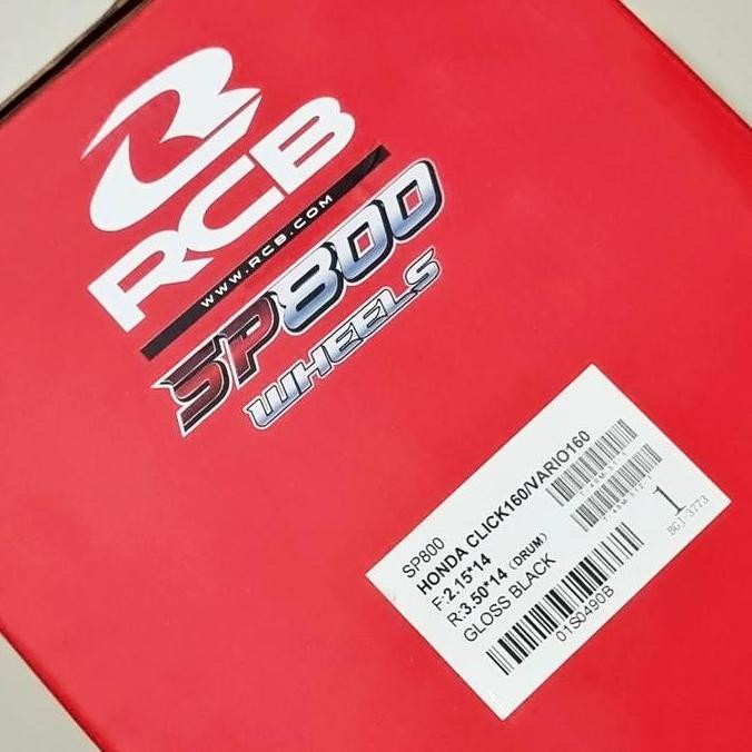 Velg RCB Racing Boy SP800 Depan Belakang Honda Vario 160