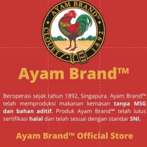 

ready Ayam Brand - Ikan Tuna Kaleng Cabe 3 pcs 160gr murah