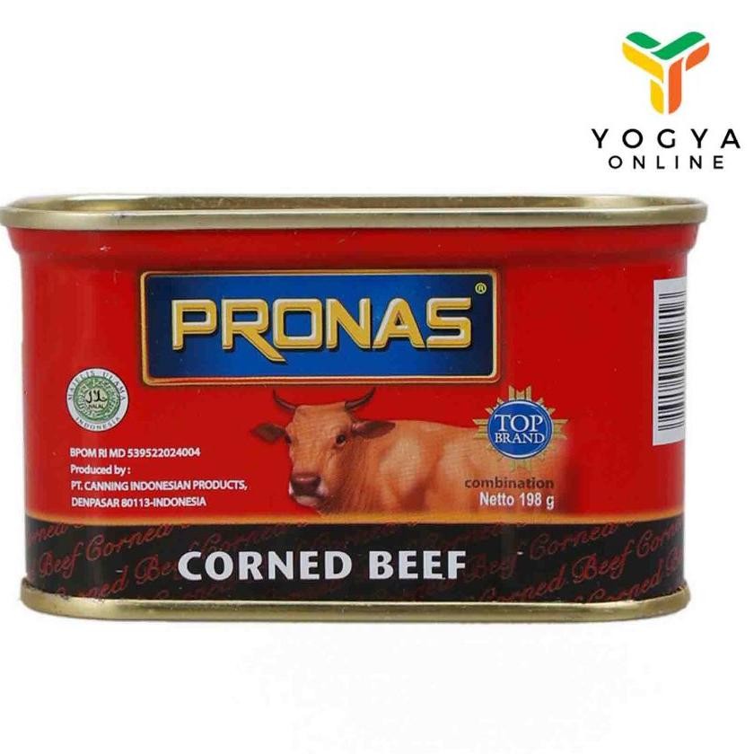 

ready Pronas Corned Beef 198 Gram Makanan Kaleng murah