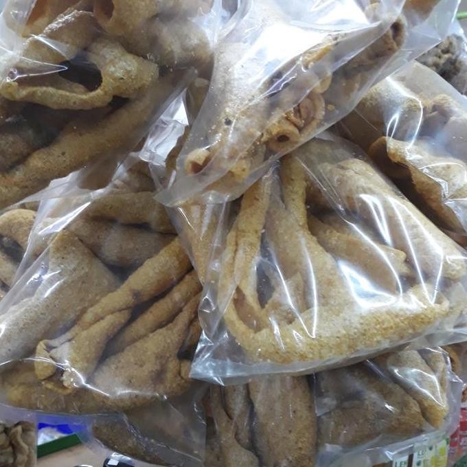 

Grosir Kulit Babi Lebar/Cu Jiu Cha 1Bungkus 140Gram