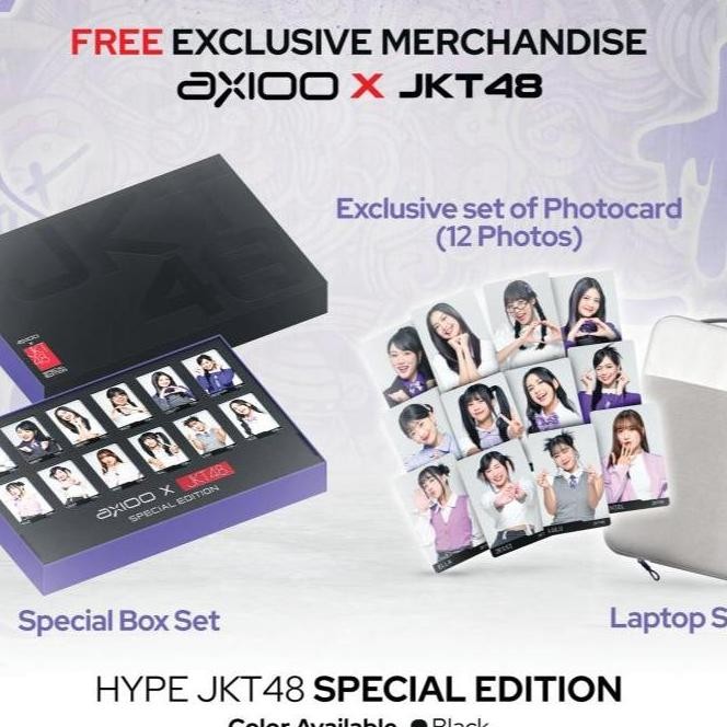 LAPTOP AXIOO HYPE 3 SPECIAL EDITION JKT48 LIMITED EDITION | i3 1215U 16GB 512SSD WINDOWS 11