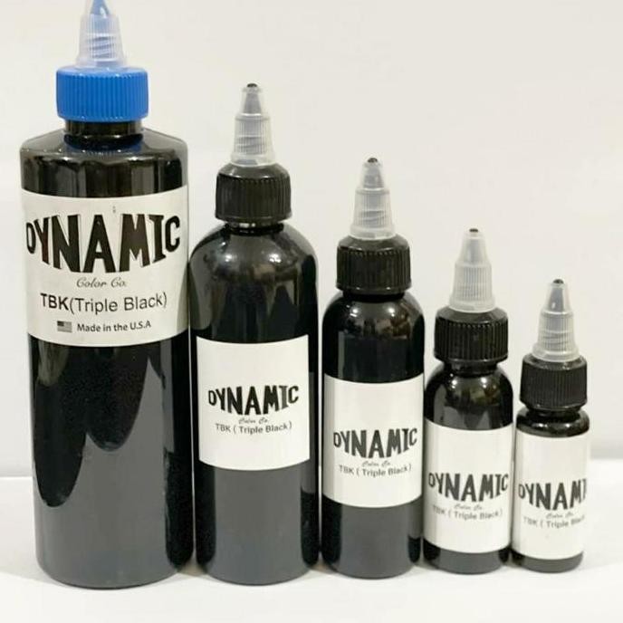 

Tinta Tattoo Black Dynamic Tbk ( Triple Black ) 1/2Oz - 8Oz