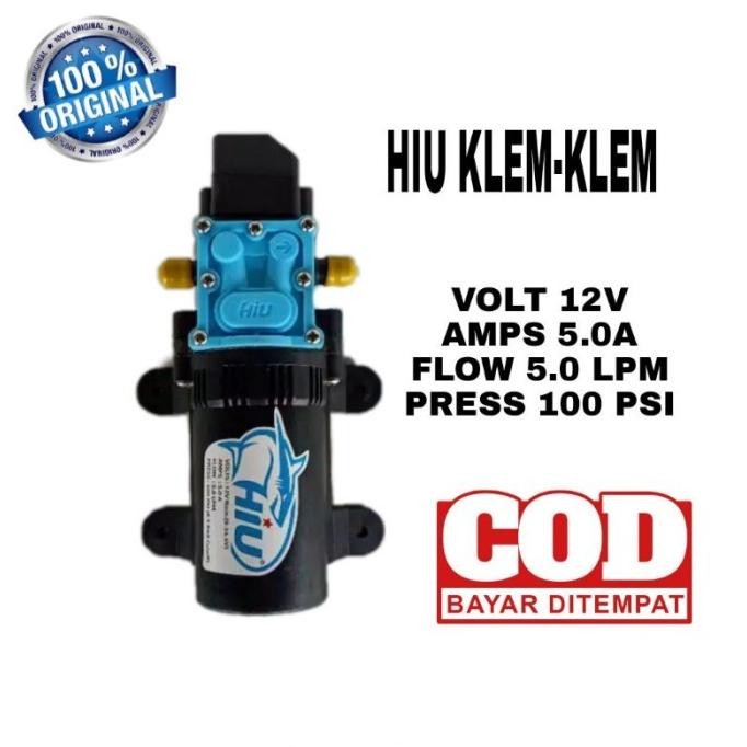 (Expert) POMPA HIU DRAT POMPA DC HIU 12V POMPA SPRAYER POMPA TANGKI ELEKTRIK POMPA AIR PENDORONG OTO