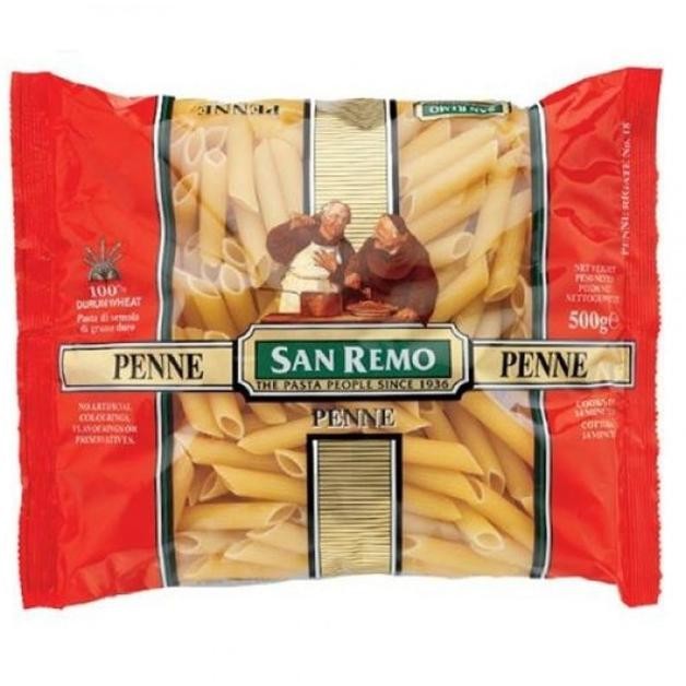 

ready San Remo Pasta Instan Penne Rigani 500 gr murah
