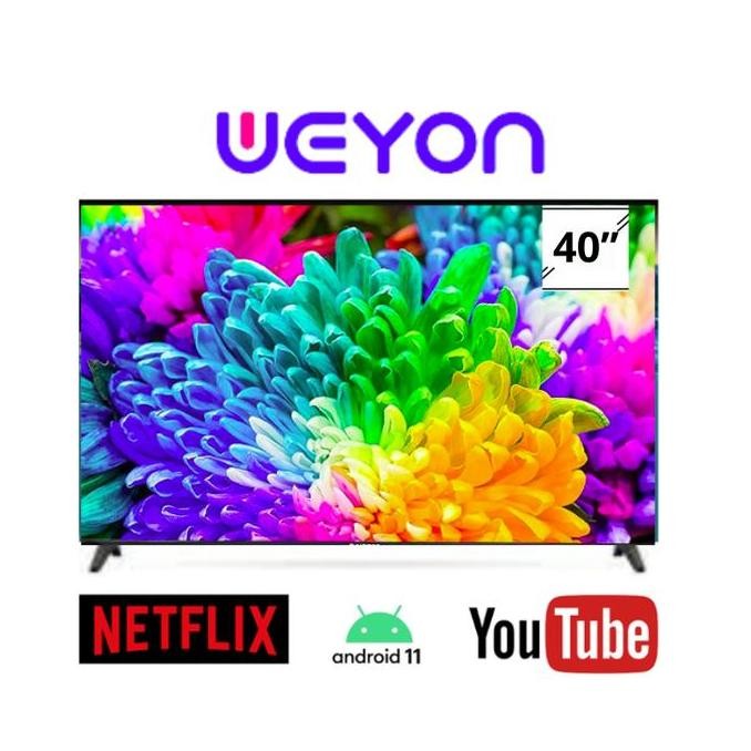 new  [Pack Kayu] Android 11 Smart TV 40 inch Weyon Animax Smart TV Garansi Resmi