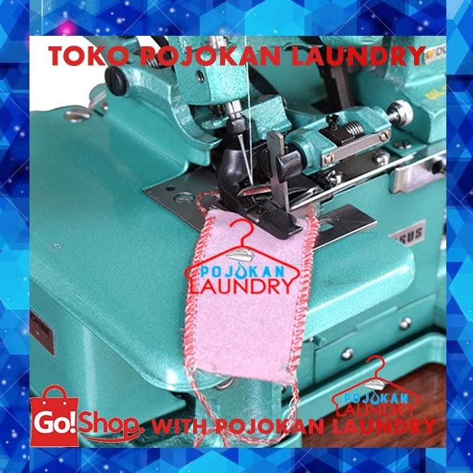 Mesin Jahit Obras 3 Benang PEGASUS DC - 1S FULL SET (Dinamo+Kaki/Meja) murah