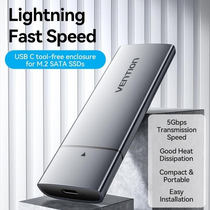 Vention SATA HDD SSD 2.5" Enclosure Case External