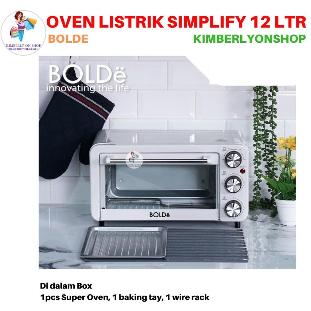 Oven Listrik Super Oven Simplify 12 Liter Bolde Trend