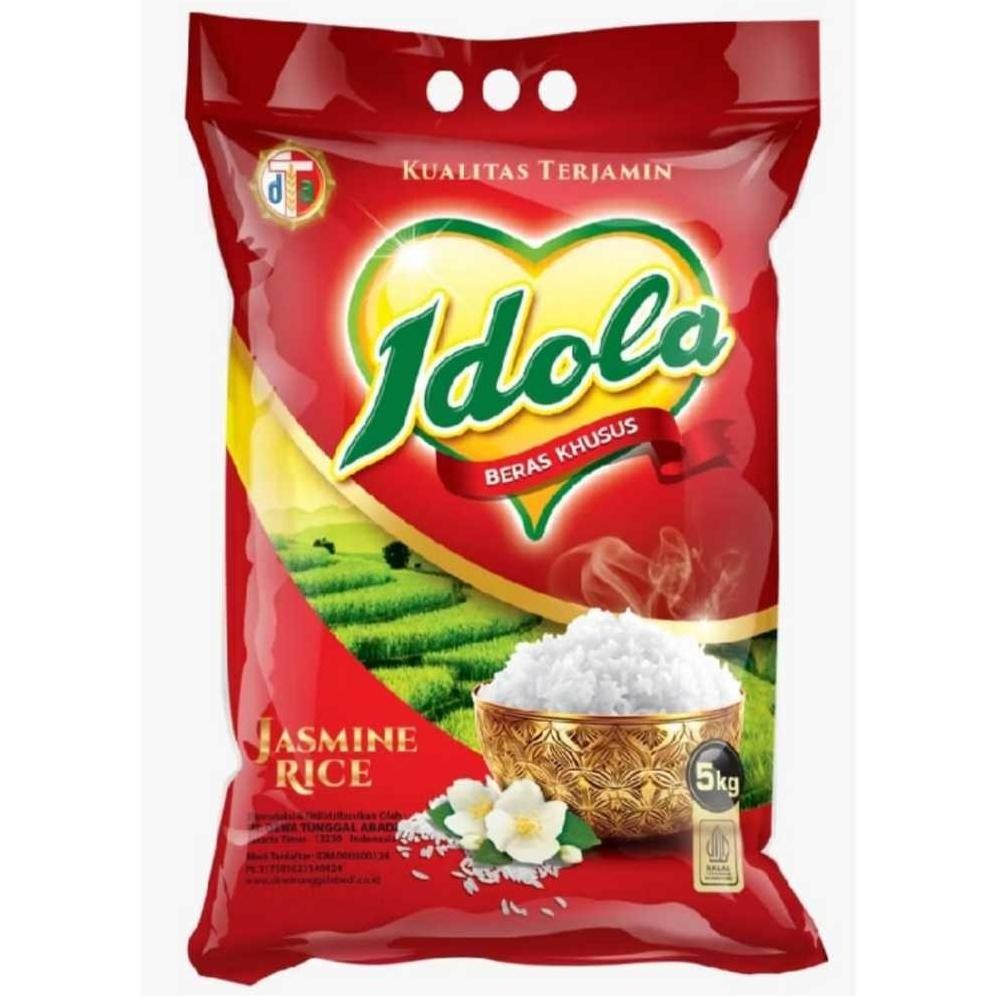 

ready BERAS IDOLA JASMINE RICE 5KG 10KG 20KG murah