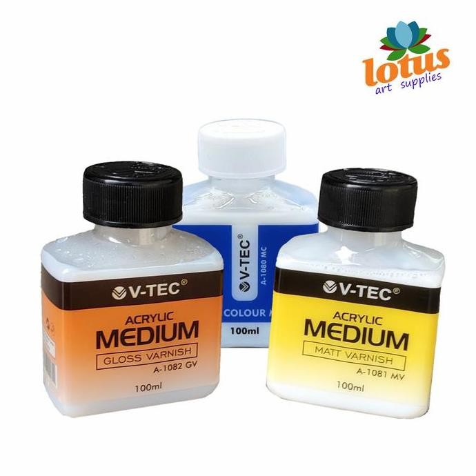 

ready V-TEC Acrylic Medium Varnish Gloss / Matte 100ml