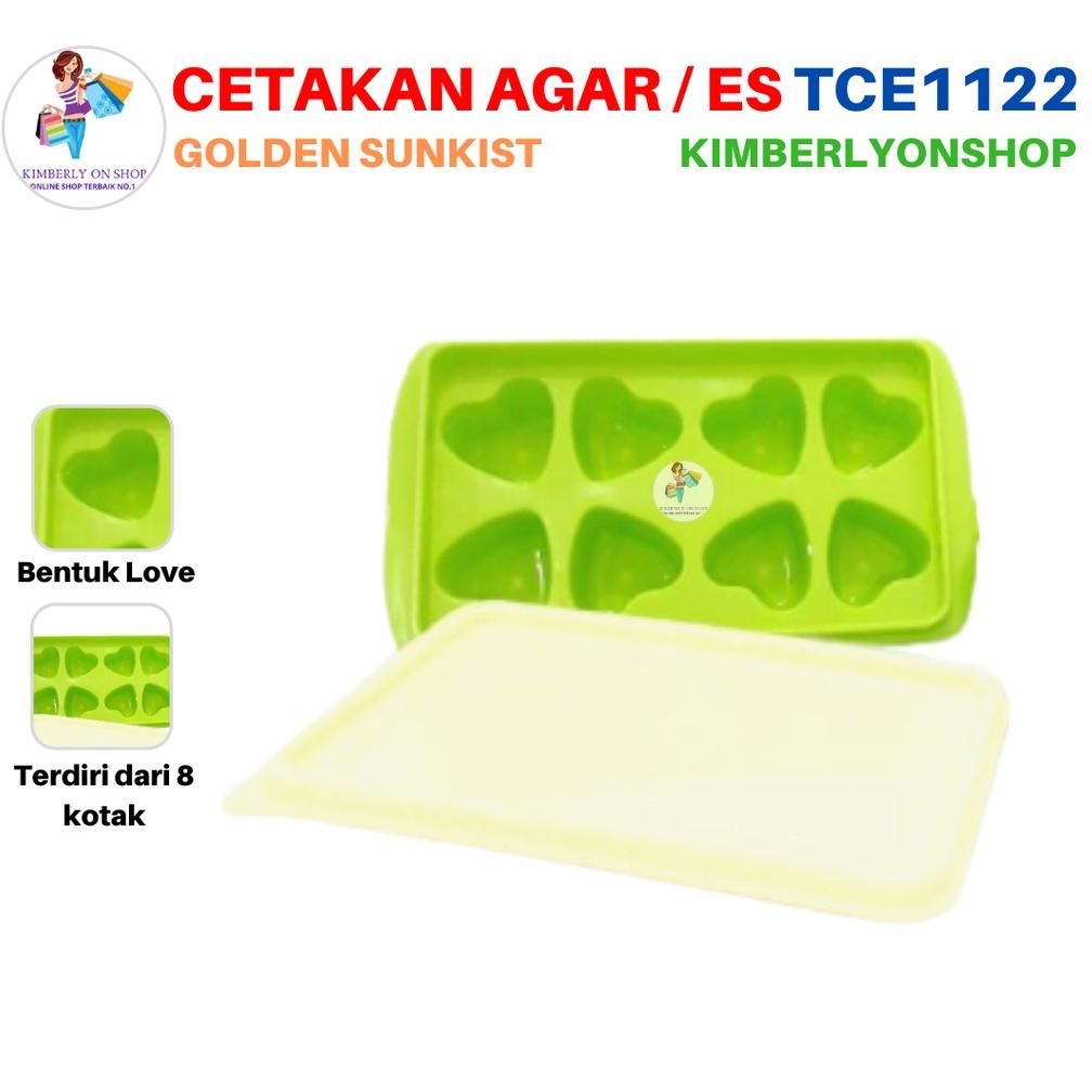 Cetakan Es Love Cetakan Agar Agar Serbaguna Tce 1122 Golden Sunkist Trend