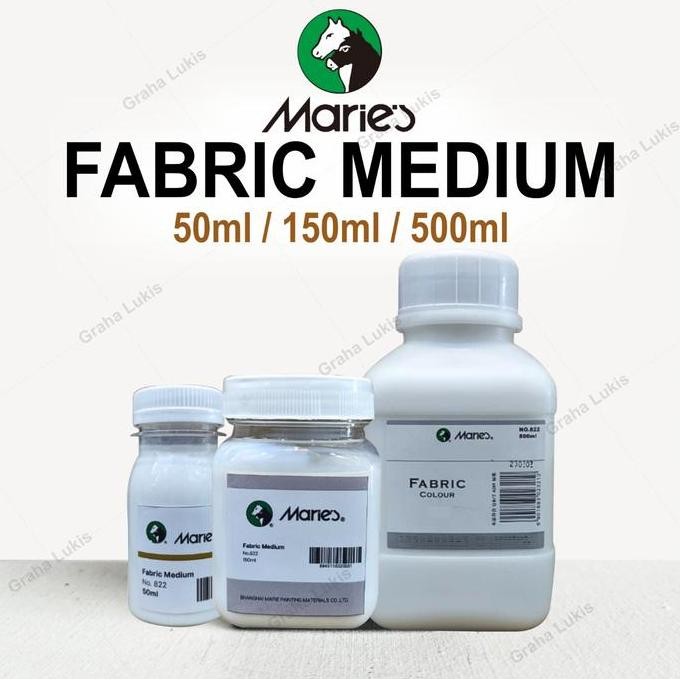 

ready Maries Fabric Medium 150 ml dan 50 ml