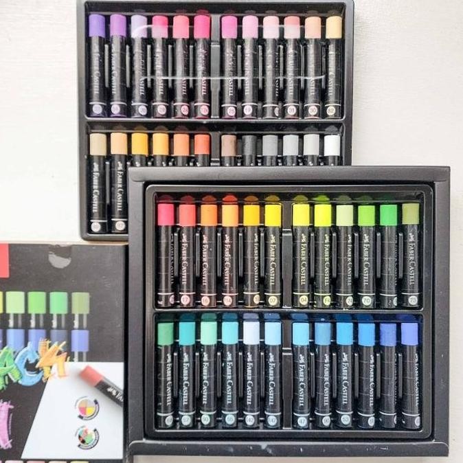 

ready Faber Castell Black Edition oil Pastel Series 36/48 Colour