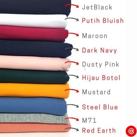 Kain Fleece Cotton Combed Kiloan Bahan Jaket dan Sweater Hoodie per Kg murah