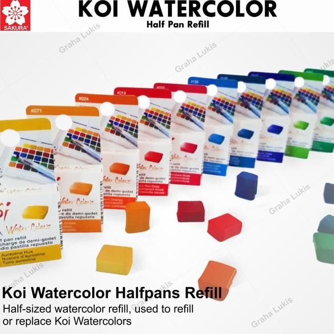 

ready Sakura Koi Watercolor Halfpans Refill