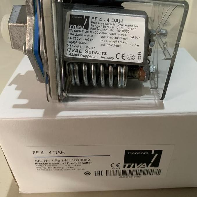Tival pressure switch ff4 4 dah