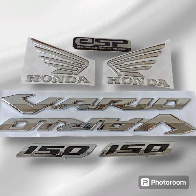 EMBLEM LOGO TIMBUL VARIO 150 LED OLD FULL SET SAYAP HONDA EMBLEM VARIO 150 PAKET KOMPLIT Motorcycle 