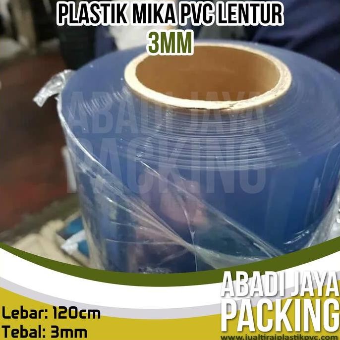 ready pvc plastik mika lentur 3mm (pvc curtain 3mm)