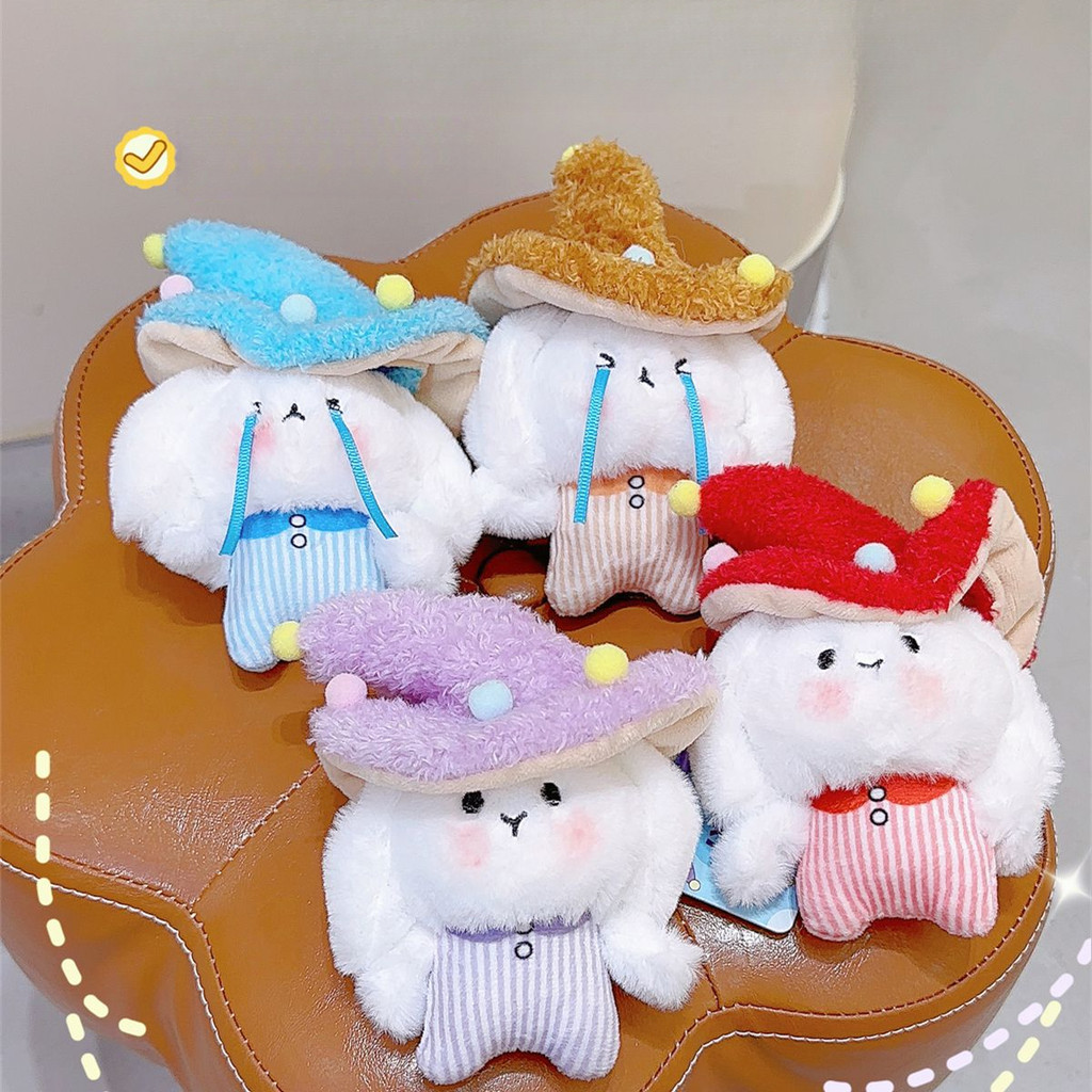 Gantungan Boneka Plush Kartun Lucu Jamur Kelinci Baru