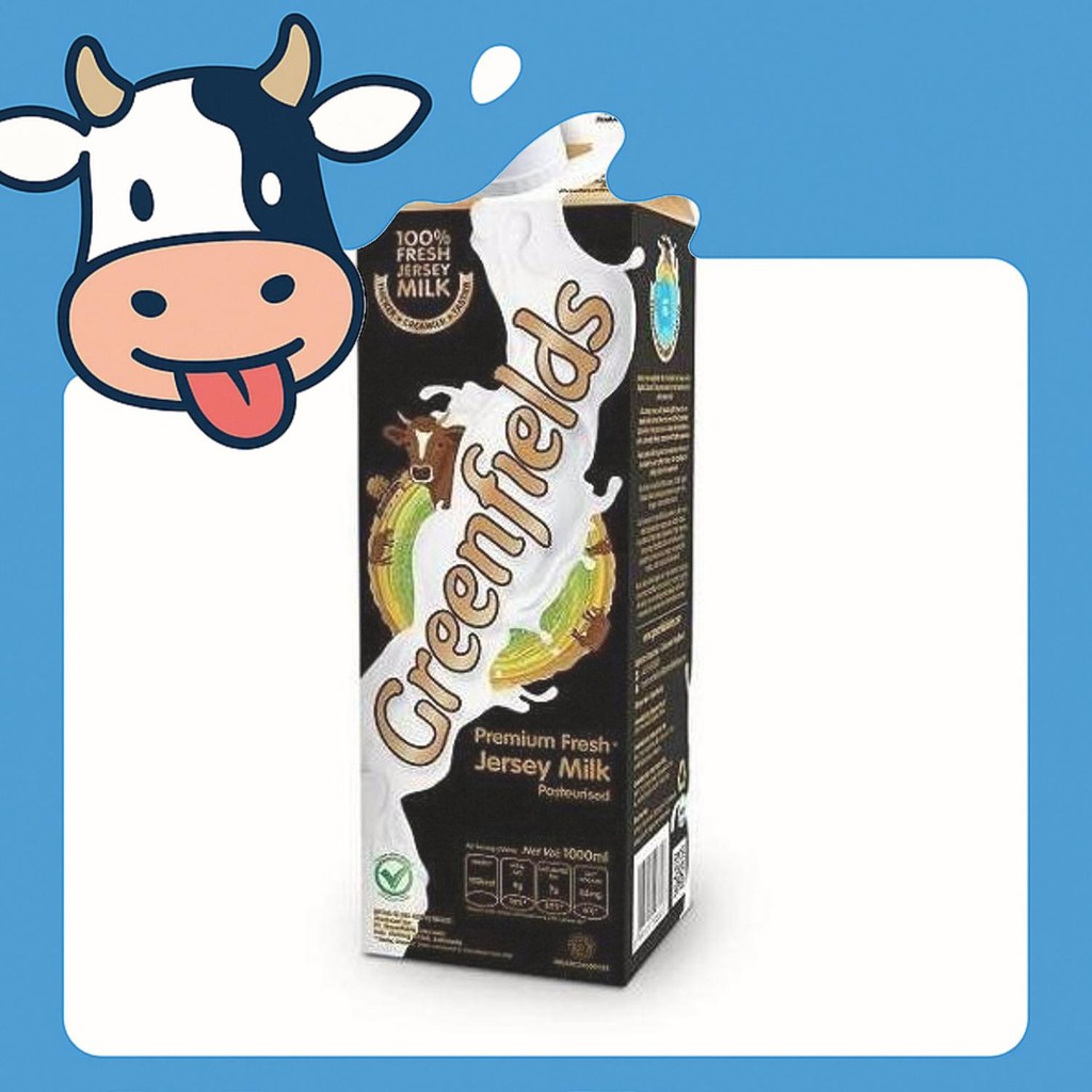 

Kualitas Terbaik Fresh Milk Greenfields Jersey Milk Premium 1L | Susu Segar Greenfields Jersey Susu Premium 1L