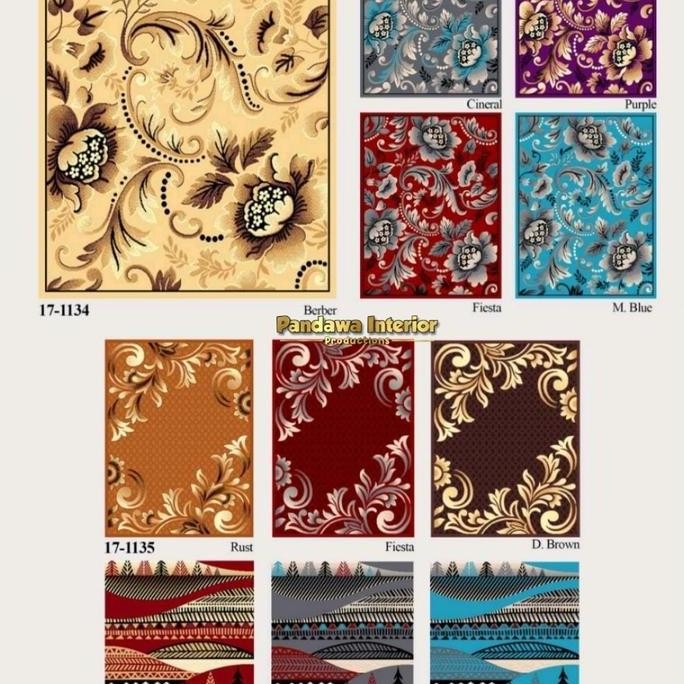 Karpet Permadani Karpet Turki ambal Moderno 160x210 murah