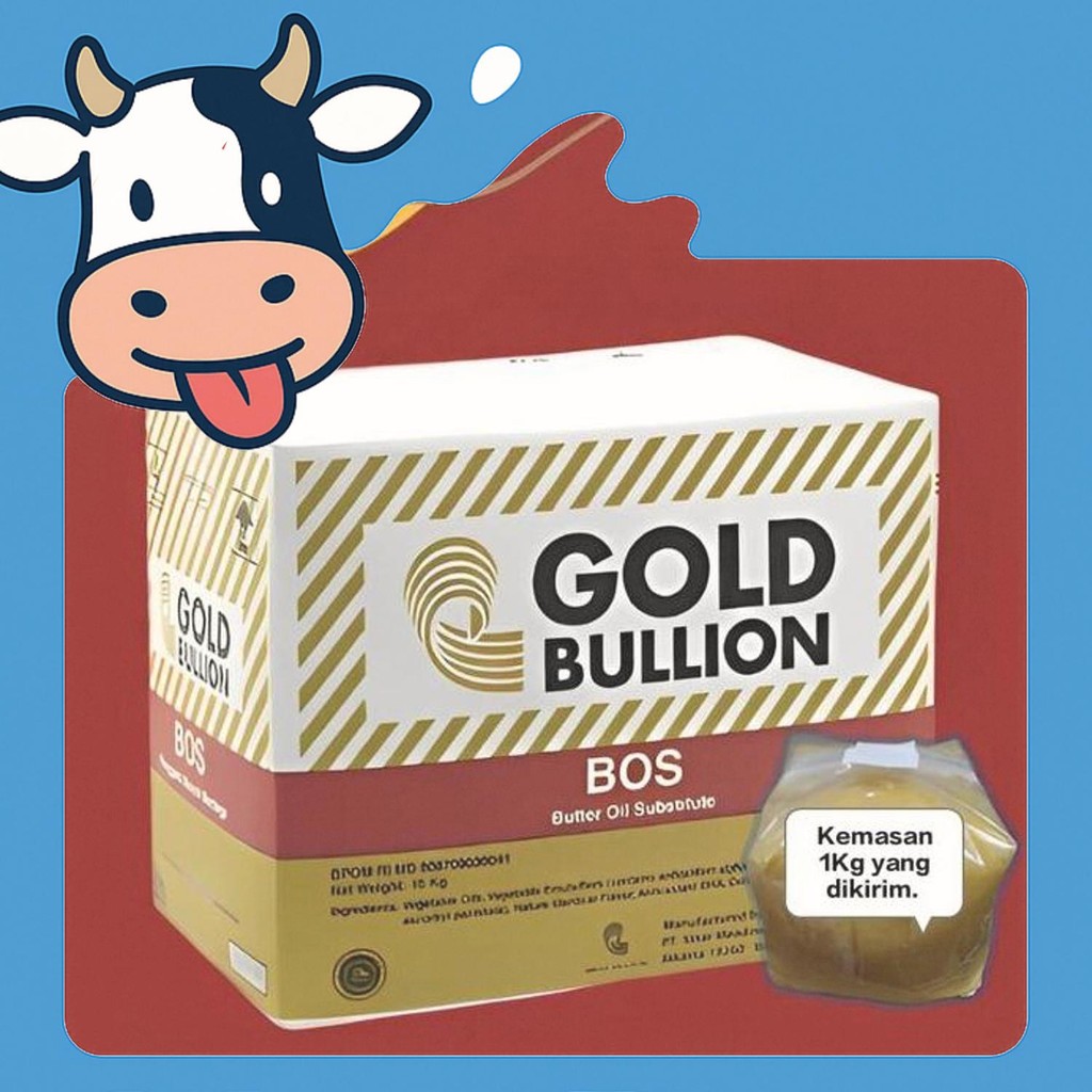

Kualitas Terbaik Gold Bullion Bos Butter Oil Substitute 1 Kg #R