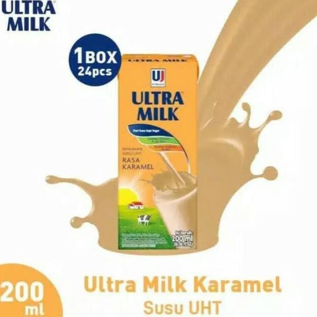 

(Expert) Susu ultra rasa karamel ukuran 200ml isi 24pcs