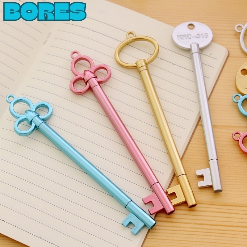 

BORES Pulpen Gel Bentuk Kunci Pulpen Unik Pulpen Dekorasi Pulpen Anak Sekolah Pulpen Lucu Alat Tulis Sekolah