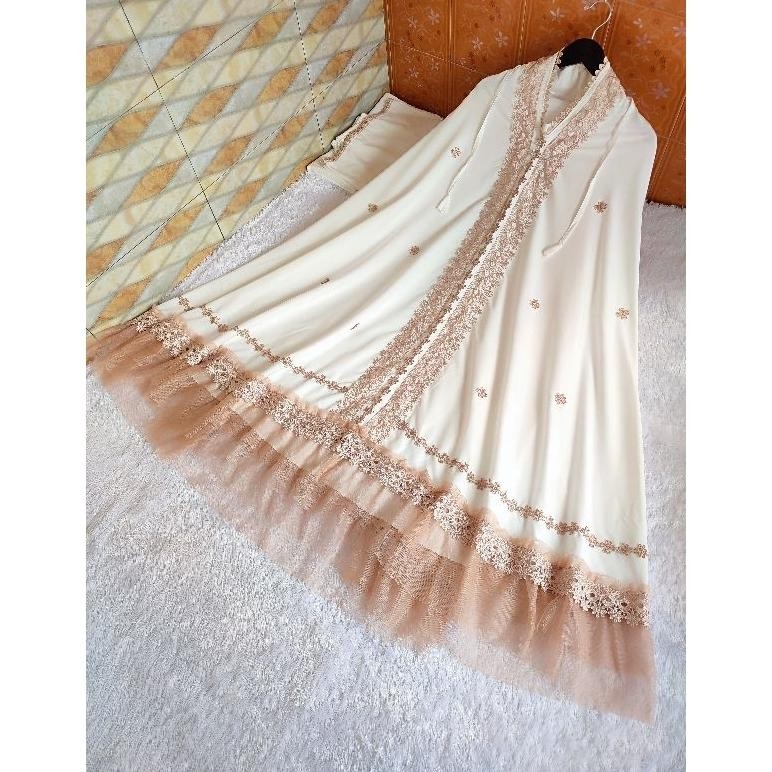 Cod Mukena Seller Queen - Mukena Dewasa Sakura Katun Mikro Premium Grade A Best Seller Eh-23