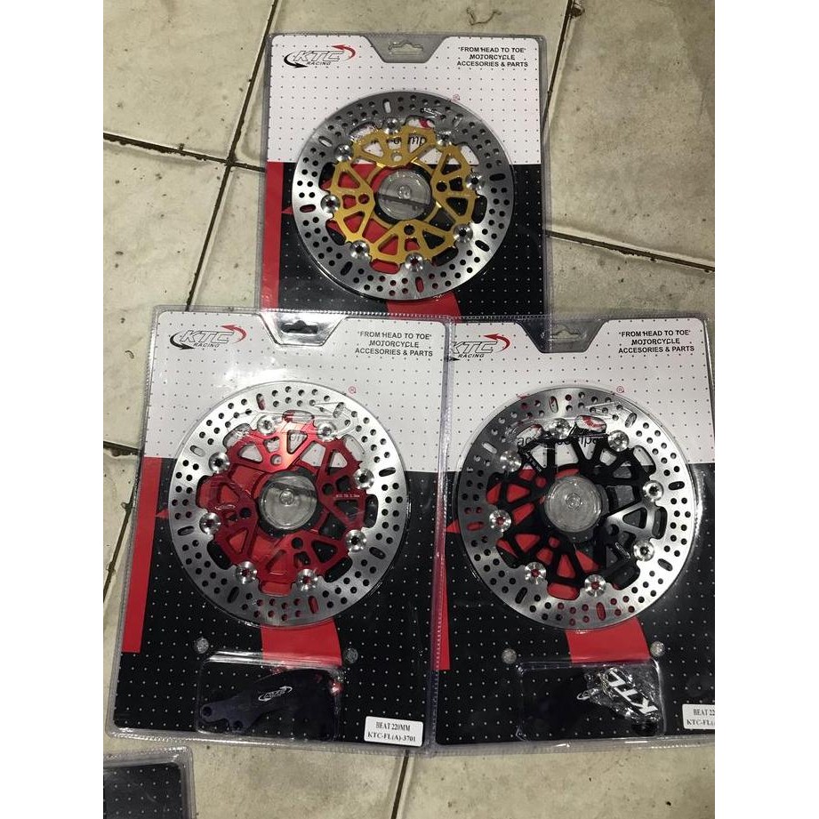 piringan ktc beat 220 bulat, dics ktc 220 vario 150 lubang 4, cakram k murah