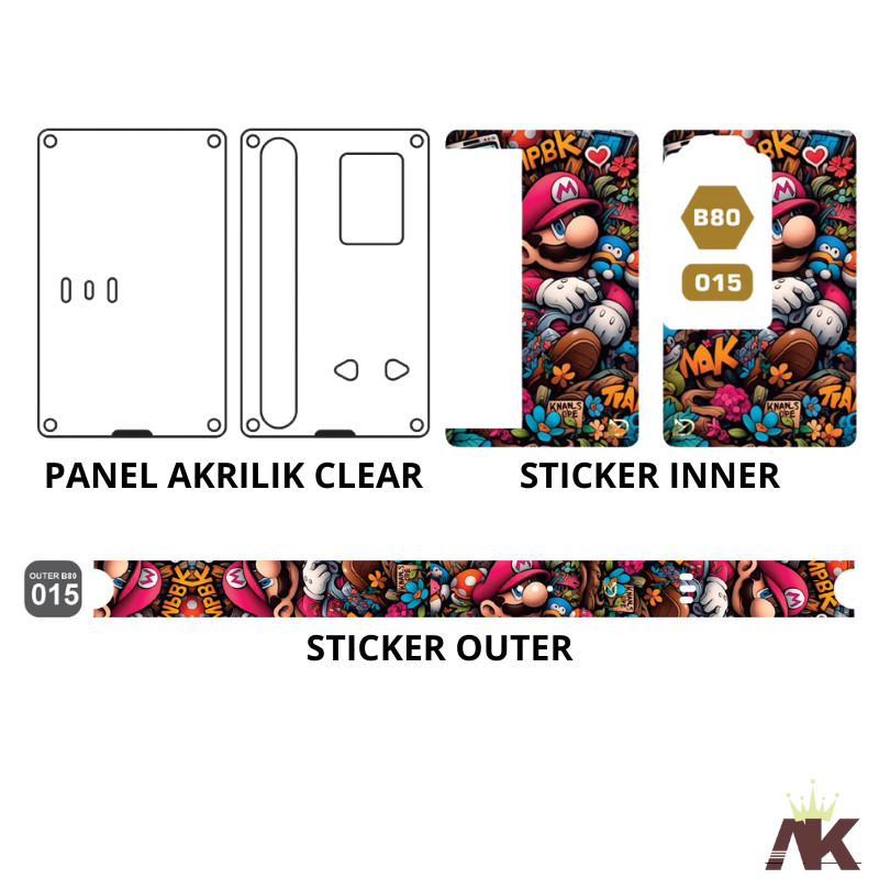 

Cutting Akerilik Untuk Bagian Luar Dalam B80 Pres 15 Garskin Stiker Custom Fullbody Bisa COD