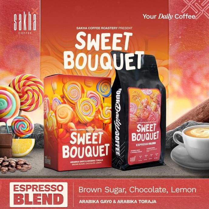 

[[ VELCRO / SWEET BOUQUET BIJI KOPI ESPRESSO BLEND FULL ARABIKA COFFEE BEAN ARABICA COFFE BEST SELLER