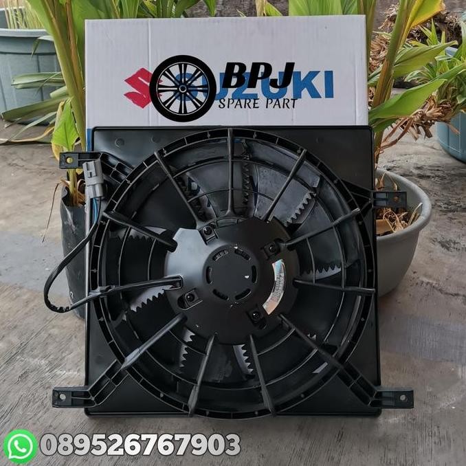 Motor Fan Extra Fan AC Suzuki Swift SX4 X-OVER Xover Neo Baleno Assy