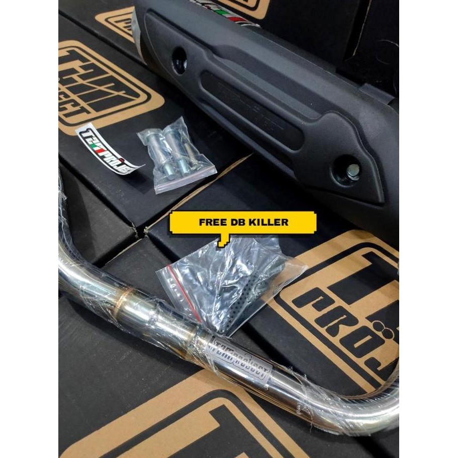 Murah Knalpot Racing Tzm Project Vario Techno 125 150 Old Led Bohlam Cbs