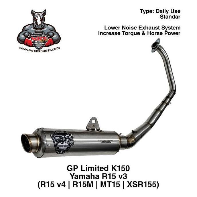 Sale Knalpot Wrx Gp Limited K150 R15 V3