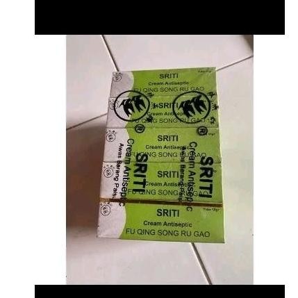 TERBARU SRITI cream Antiseptic 1 box (salep sriti 25 pcs) / Cream Sriti / Salep Sriti Original BPOM